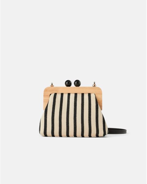 Striped Coin Purse